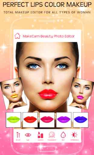 Face Makeup : Selfie Makeover & Makeup Camera 2