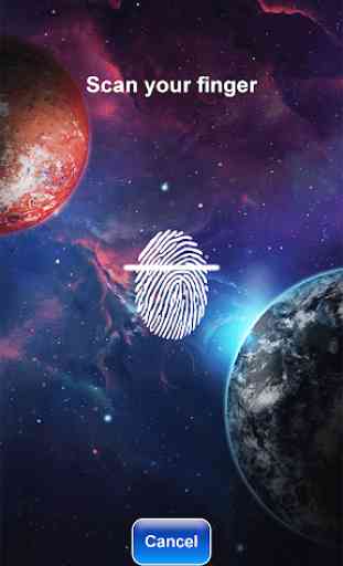 Fingerprint Galaxy Lock Screen Prank 4