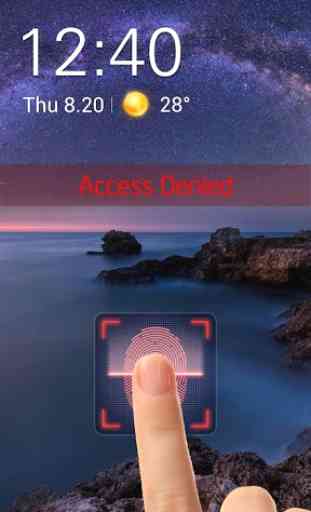fingerprint style lock screen for prank 2