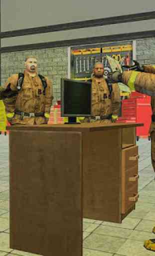 Firefighter School 3D: Fireman Rescue Hero Game 3