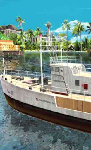 Fishing Boat Simulator 2019 : Boat and Ship Games 4