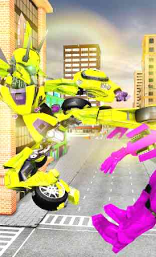 Flying Car Transformation Robot Wars Car Superhero 2