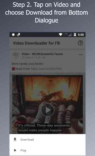 Free Video Downloader for Facebook - FB 2