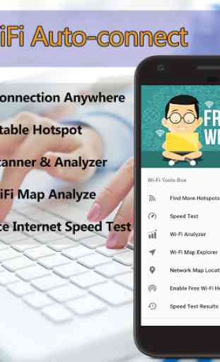 Free Wifi Connect Network Map & 4G Share Hotspot 1
