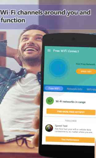 Free Wifi Connect Network Map & 4G Share Hotspot 2