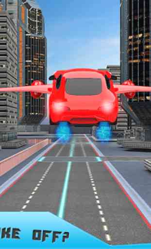 Future Flying Car Robot Taxi Cab Transporter Games 3
