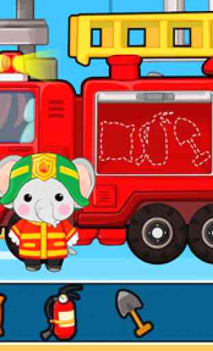Game for Kids- Fire Truck & Fire fighter Role Play 1