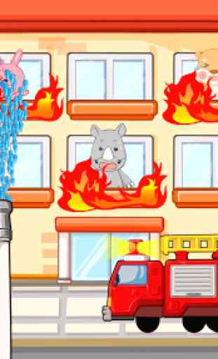 Game for Kids- Fire Truck & Fire fighter Role Play 3