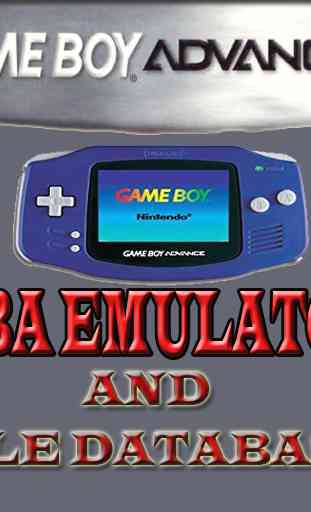 GBA Emulator Pro And Download File Game Database 1