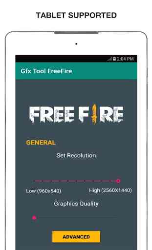 GFX Tool for FreeFire - Lag Fix 3