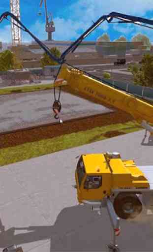 Heavy Excavator Simulator Indonesia - Crane Game 1