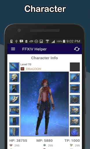Helper Tool for FFXIV - News, Character, Server 4