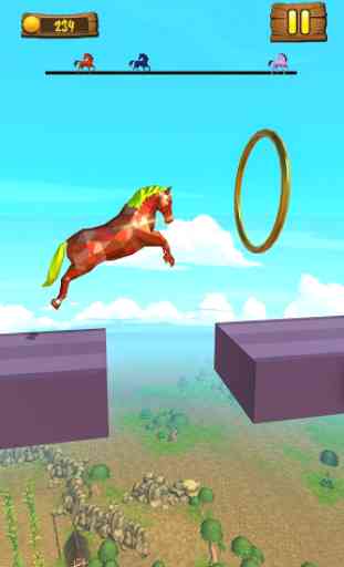 Horse Run Fun Race 3D Games 2