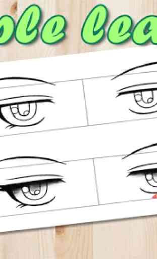 How to Draw Anime Eyes 1