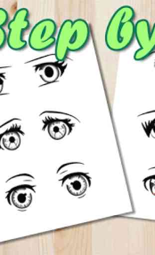 How to Draw Anime Eyes 2