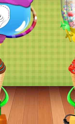 Ice Cream Cone Maker Factory: Ice Candy Games 2