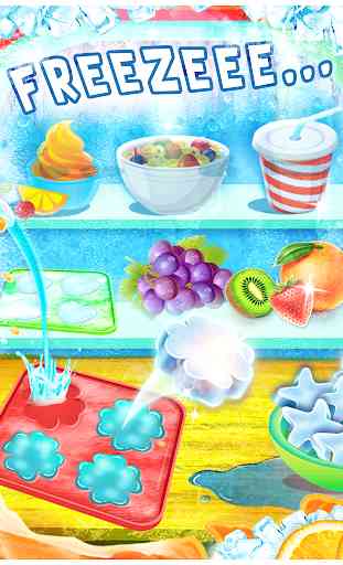 Ice Slush Cold Drink Maker - Kids Cooking Game 1