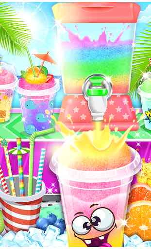 Ice Slush Cold Drink Maker - Kids Cooking Game 4