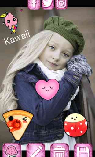 Kawaii Photo Editor Stickers 1
