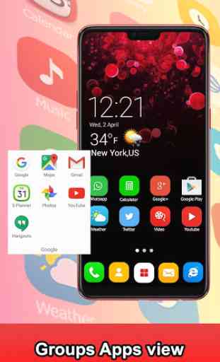 Launcher Themes for LG K8 1