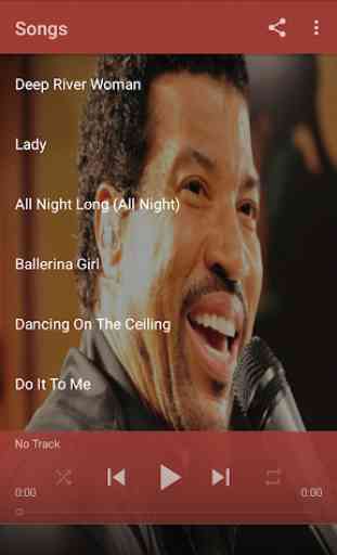 Lionel Richie OFFLINE Songs 1