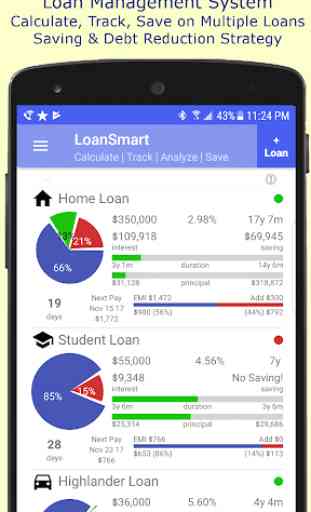 LoanSmart - Loan Calculator with Saving & Tracking 1