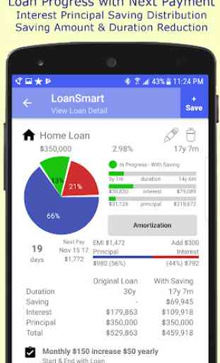 LoanSmart - Loan Calculator with Saving & Tracking 2