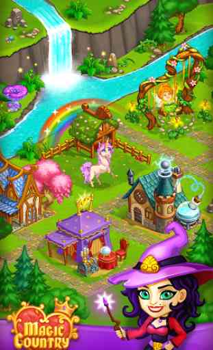 Magic Country: fairy farm and fairytale city 2