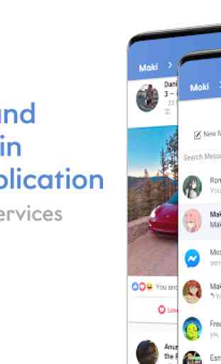 Maki Plus: Facebook and Messenger in a single app 1