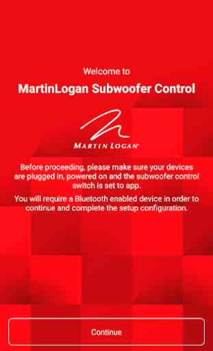 MartinLogan Subwoofer Control 2