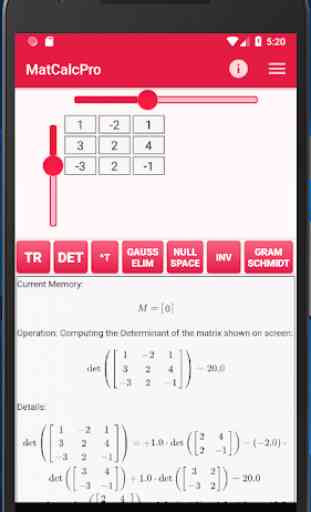 Matrix Calculator (Matrices with details) 3