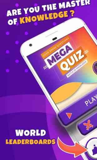 Mega Quiz: Battle of Knowledge - free trivia game 1