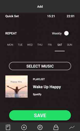 Mornings - Alarm for Spotify 3