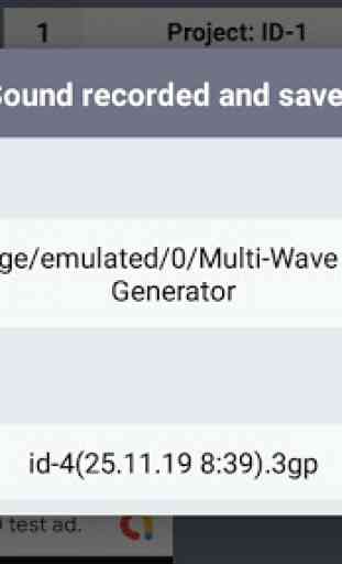 Multi-wave sound generator 4