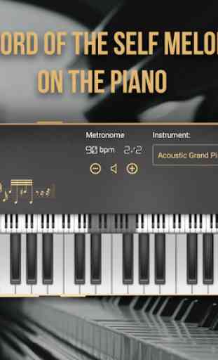 Music Designer: compose unique melodies on piano 4