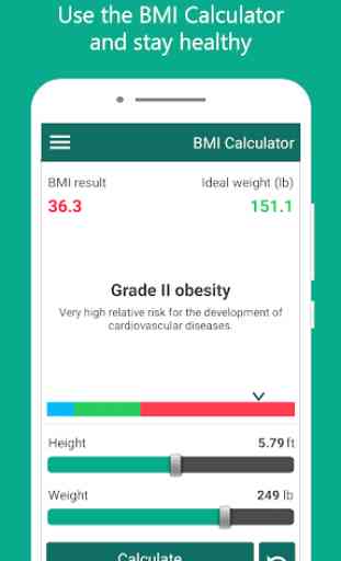 My BMI: Ideal Weight and BMI Calculator 4