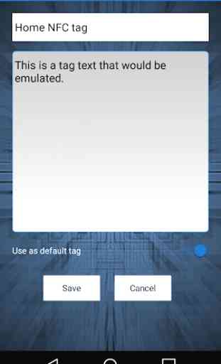 NFC NDEF Tag Emulator 4
