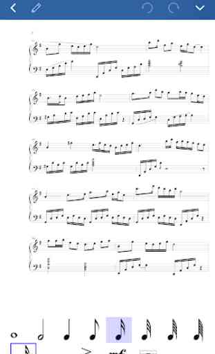 Notation Pad - Sheet Music Score Composer 2