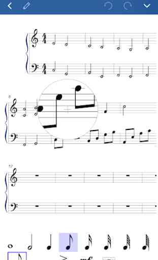 Notation Pad - Sheet Music Score Composer 3
