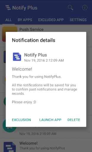 Notify plus-Past Notifications 3