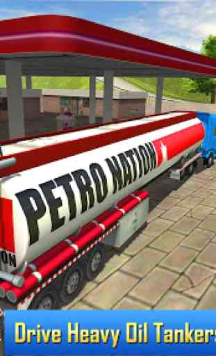 Oil Tanker Transporter Truck Simulator 2