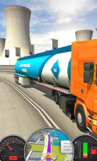 Oil Tanker Transporter Truck Simulator 4