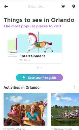 Orlando Travel Guide in English with map 2
