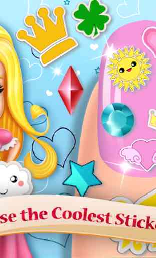 Princess Nail Salon Girls Game - Makeup Beauty Spa 3
