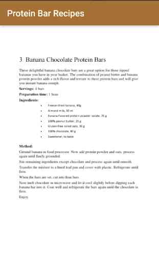 Protein Bar Recipes 4