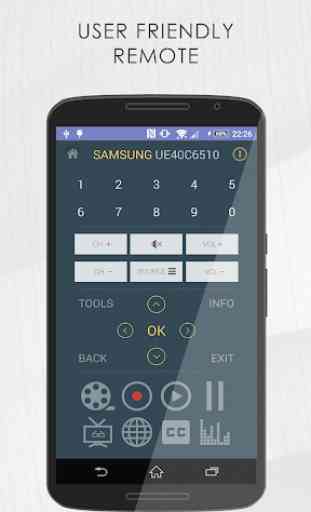 Remote for Samsung TV Lite 2