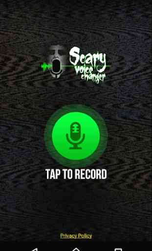 Scary Voice Changer - Horror Sounds Voice Recorder 1