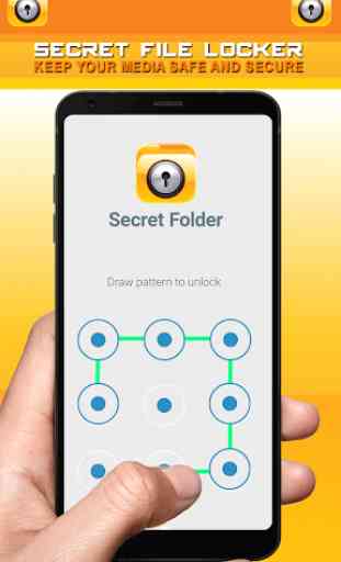 Secret File Locker - Security Lock App 4