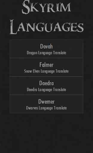 Skyrim Languages 1