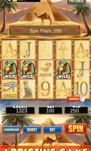 Slot Machine: New Pharaoh Slot - Casino Vegas Feel 4